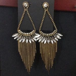 Gold Drop Earrings